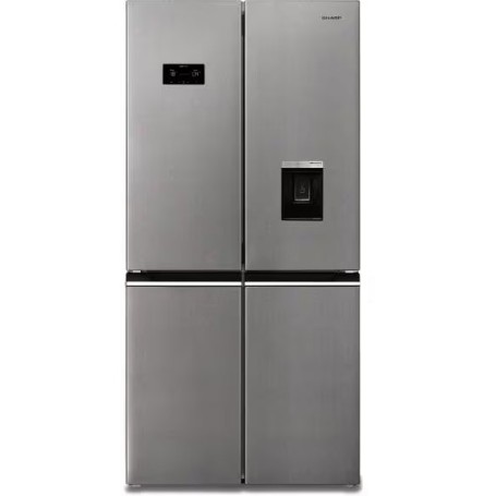 Porta-finestra con combinazione affiancata Sharp SJ-NFA35IHDPD-EU, larghezza 84 cm, 487 L,