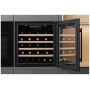 Cantinetta da incasso Amica WK 341 210 S, max. 40 bottiglie, altezza nicchia: 60 cm