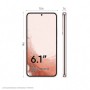 Samsung Galaxy S22 5G Display 6.1'' Dynamic AMOLED 2X, 4 fotocamere, RAM 8 GB, 256 GB, 3.700mAh, Pink Gold (SM-S901BIDGEUE)