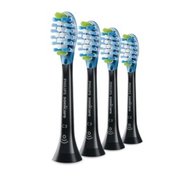 Philips HX9044/33 testina per spazzolino 4 pz Nero (HX9044/33) (4442209)