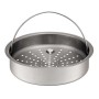 Tefal P2530738 pentola a pressione per piano cottura 6 L Nero, Acciaio inossidabile (P2530738)