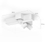 Philips Hue White and Color ambiance 5060831P7 Faretto luminoso intelligente 25 W Bianco Bluetooth/Zigbee (50608/31/P7)