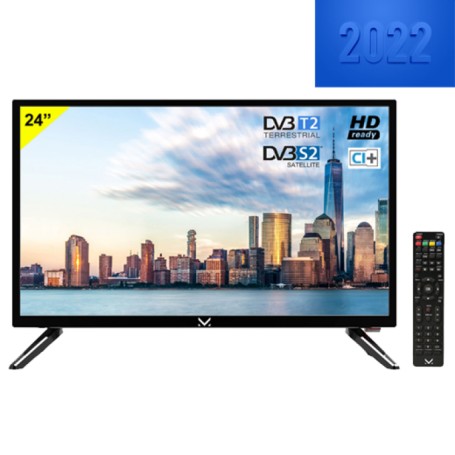 New Majestic TVD 224 S2 LED V1 61 cm (24") Full HD Nero (104224 V1)
