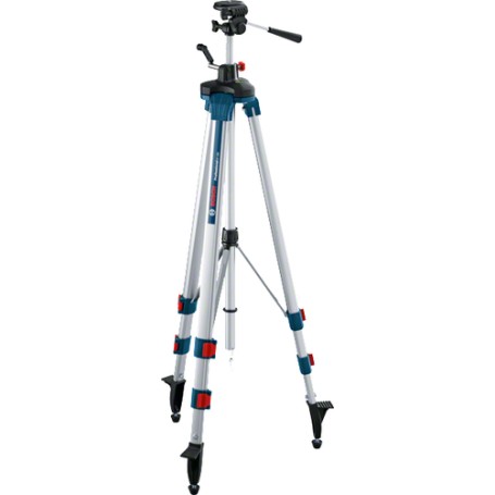 Bosch 0 601 096 A00 treppiede Livella laser 3 gamba/gambe Blu, Bianco (0601096A00)
