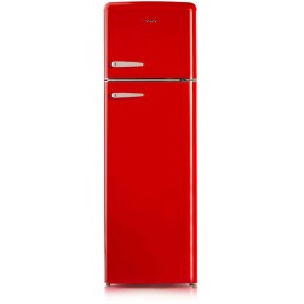 Combinazione frigo-congelatore DOMO DO982RKB, larghezza 55 cm, 246 l, rosso