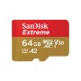 SanDisk Extreme 64 GB MicroSDXC UHS-I Classe 10 (SDSQXAH-064G-GN6MA)