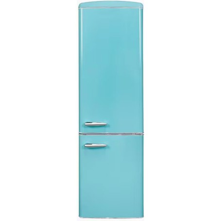 Exquisit combinazione frigo-congelatore retrò RKGC250-70-H-160E, 244 L, larghezza 54,5