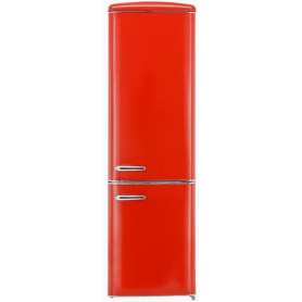 Exquisit RKGC250-70-H-160E Combinazione frigo-congelatore retrò, 244 L, larghezza 54,5 cm