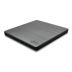 Hitachi-LG Slim Portable DVD-Writer lettore di disco ottico DVD±RW Argento (GP60NS60.AUAE12S)