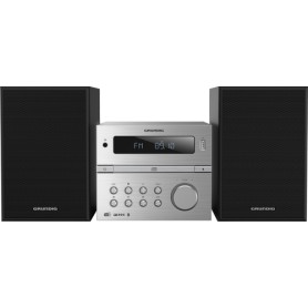 Grundig CMS 4200 Microsistema audio per la casa 120 W Nero, Argento (GHF1070)