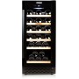 DOMO DO91606W frigorifero per vino, apparecchio a pavimento, larghezza 38 cm, 87 L - 32 bottiglie