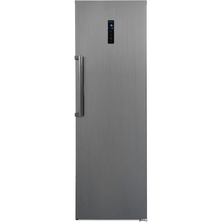 Exquisit frigorifero KS360-V-HE-040E, larghezza 60 cm, 359 L, NoFrost, controllo digitale, inoxlook-az