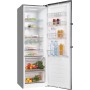 Exquisit frigorifero KS360-V-HE-040E, larghezza 60 cm, 359 L, NoFrost, controllo digitale, inoxlook-az