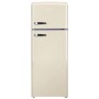 Combinazione frigo-congelatore Amica DTR 374 190 B Stand Retro, larghezza 55 cm