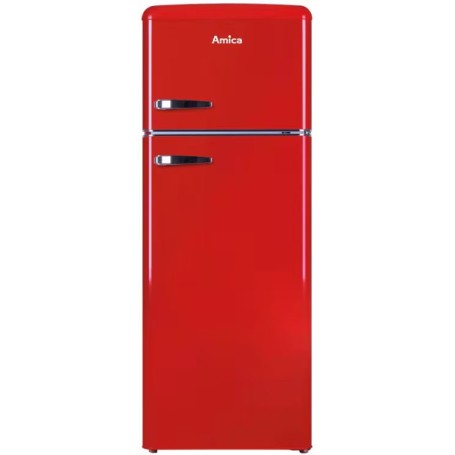 Combinazione frigo-congelatore Amica DTR 374 190 R Stand Retro, larghezza 55 cm, 206 L