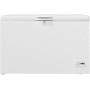 Congelatore Beko HSM37540, larghezza 129 cm, 360 L, serratura, goffratura in pelle bianca