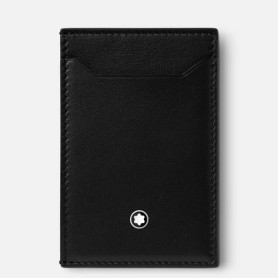 Montblanc Meisterstück Custodia per scheda Nero Tela, Pelle (129683)