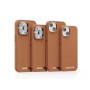 Njord byELEMENTS Genuine Leather custodia per cellulare 17 cm (6.7") Cover Colore cognac (NA42GL04)