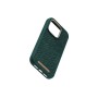 Njord byELEMENTS Salmon Leather Magsafe Case - iPhone 14 Pro - Green (NA43SL02)