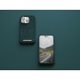 Njord byELEMENTS Salmon Leather Magsafe Case - iPhone 14 Pro - Green (NA43SL02)