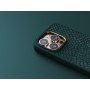 Njord byELEMENTS Salmon Leather Magsafe Case - iPhone 14 Pro - Green (NA43SL02)
