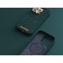 Njord byELEMENTS Salmon Leather Magsafe Case - iPhone 14 Pro - Green (NA43SL02)