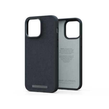 Njord byELEMENTS Suede Comfort+ Case - iPhone 14 Pro Max - Black (NA44CM00)