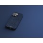 Njord byELEMENTS Salmon Leather Magsafe Case - iPhone 14 Pro Max - Blue (NA44SL01)