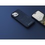 Njord byELEMENTS Salmon Leather Magsafe Case - iPhone 14 Pro Max - Blue (NA44SL01)