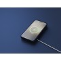 Njord byELEMENTS Salmon Leather Magsafe Case - iPhone 14 Pro Max - Blue (NA44SL01)