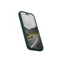 Njord byELEMENTS Salmon Leather Magsafe Case - iPhone 14 Pro Max - Green (NA44SL02)