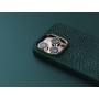 Njord byELEMENTS Salmon Leather Magsafe Case - iPhone 14 Pro Max - Green (NA44SL02)