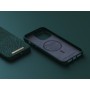 Njord byELEMENTS Salmon Leather Magsafe Case - iPhone 14 Pro Max - Green (NA44SL02)