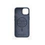 Njord byELEMENTS Salmon Leather Magsafe Case - iPhone 14 - Blue (NA41SL01)