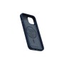 Njord byELEMENTS Salmon Leather Magsafe Case - iPhone 14 - Blue (NA41SL01)