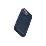 Njord byELEMENTS Salmon Leather Magsafe Case - iPhone 14 - Blue (NA41SL01)