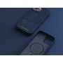 Njord byELEMENTS Salmon Leather Magsafe Case - iPhone 14 - Blue (NA41SL01)