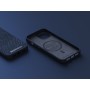Njord byELEMENTS Salmon Leather Magsafe Case - iPhone 14 - Blue (NA41SL01)