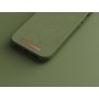 Njord byELEMENTS Suede Comfort+ Case - iPhone 14 Plus - Olive (NA42CM06)