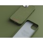 Njord byELEMENTS Suede Comfort+ Case - iPhone 14 Plus - Olive (NA42CM06)