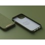 Njord byELEMENTS Suede Comfort+ Case - iPhone 14 Plus - Olive (NA42CM06)