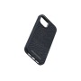 Njord byELEMENTS Salmon Leather Magsafe Case - iPhone 14 - Black (NA41SL00)
