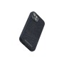Njord byELEMENTS Salmon Leather Magsafe Case - iPhone 14 - Black (NA41SL00)