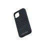 Njord byELEMENTS Salmon Leather Magsafe Case - iPhone 14 - Black (NA41SL00)