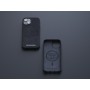 Njord byELEMENTS Salmon Leather Magsafe Case - iPhone 14 - Black (NA41SL00)