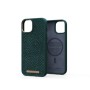 Njord byELEMENTS Salmon Leather Magsafe Case - iPhone 14 - Green (NA41SL02)