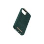 Njord byELEMENTS Salmon Leather Magsafe Case - iPhone 14 - Green (NA41SL02)