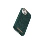 Njord byELEMENTS Salmon Leather Magsafe Case - iPhone 14 - Green (NA41SL02)