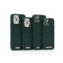 Njord byELEMENTS Salmon Leather Magsafe Case - iPhone 14 - Green (NA41SL02)