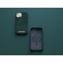 Njord byELEMENTS Salmon Leather Magsafe Case - iPhone 14 - Green (NA41SL02)